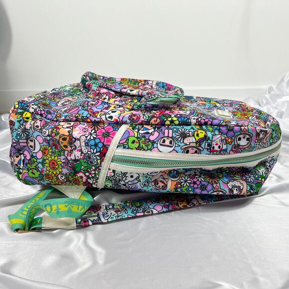 Tokidoki Flower Power Backpack Glitter Full Size Super Bloom Hippie Bag 2020 - Picture 4 of 12